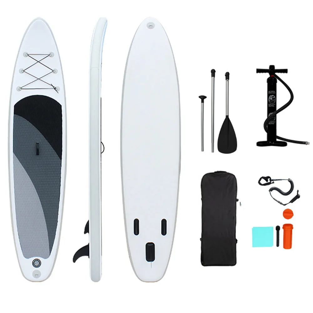 

Free Shipping Portable Surfboard 305x76x15cm Inflatable Stand Up Adult Anti-leak Valve Paddle Board ISUP Surf Board