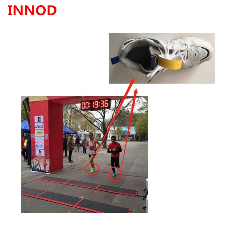 Marathon rfid бирка для обуви epc gen2 passive пассивная спортивная обувь бирка одноразовая для велосипедистов или бега