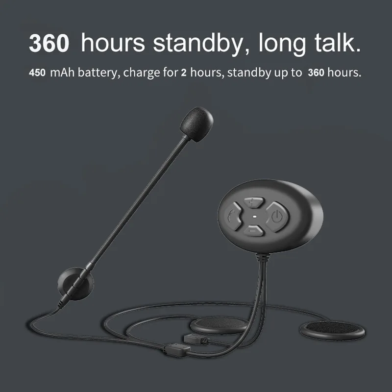 JaJaBor мотоциклетный шлем Bluetooth 5 0 гарнитура Handsfree Беспроводные наушники с