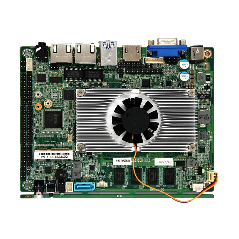 Apollo lake J4205 CPU 1.50-2.60GHz frequency TDP 10W onboard 4GB ddr3 + RAM slot 9-36v 6*com 2lan industrial motherboards | Компьютеры и