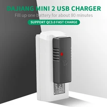 USB Type-C Charging Drone For DJI Mini 2 Drone USB Charger Battery QC3.0 Fast Charge Charging Accessories For DJI Mini 2 RC