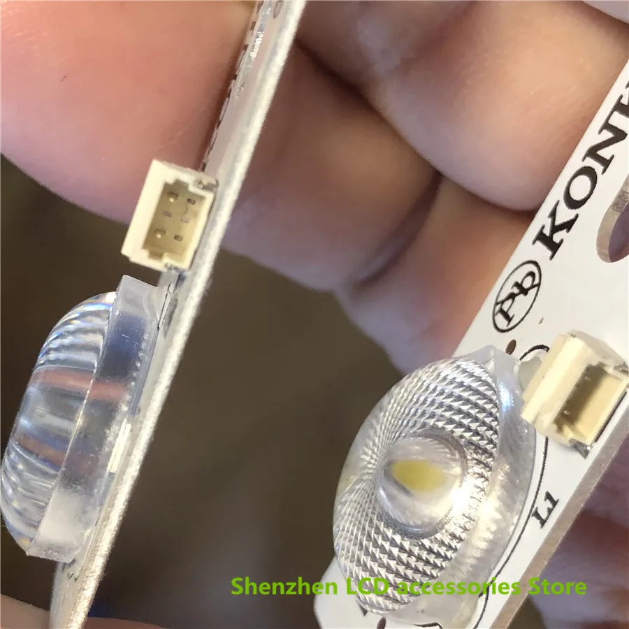 80 шт./лот 32 дюймов для Konka LED32F1100CF LED32E330C LED32F1170CF 35017517 35018475 35018477 35018476 35018478 светильник бар 6V