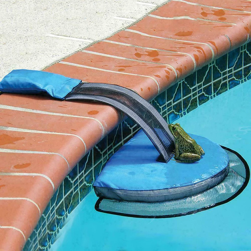 

Swimline Hydrotools Swimming Pool Critter Birds Frog Log Saving Escape Ramp