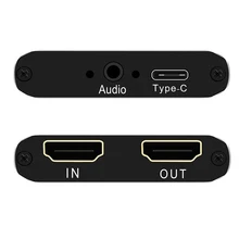 USB HDMI-kompatibel zu Typ-C 4k 1080P HD Video Capture Card Box für TV PC PS4 Spiel Live-Stream für Windows Linux Os X