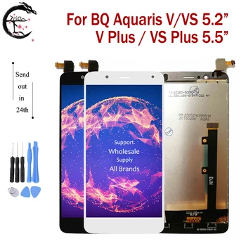 

LCD For BQ Aquaris V VS LCD VS Plus Display Screen Touch Sensor Digitizer Assembly For BQ Vplus VSplus Display AAAAAA LCD Screen