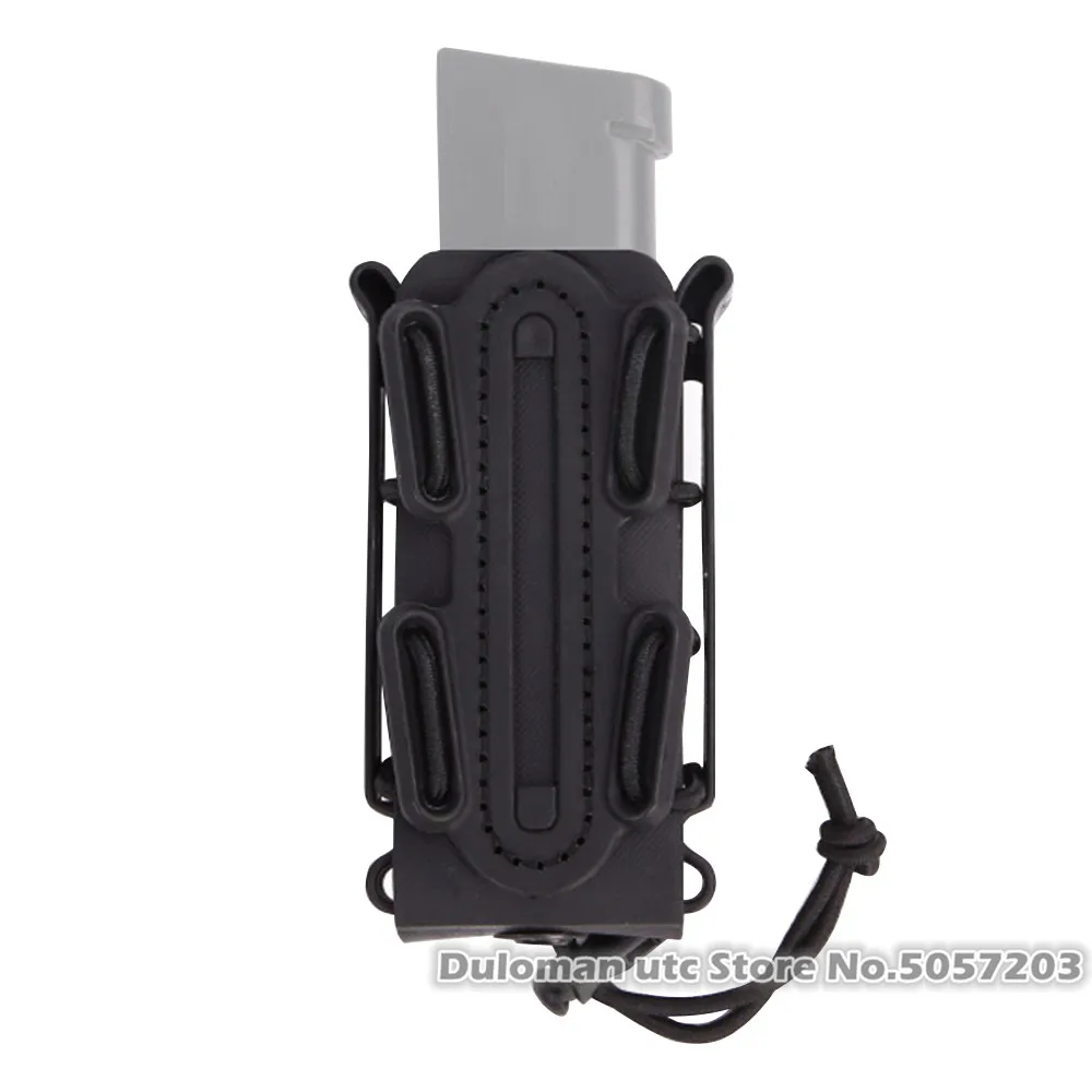 

EMERSONGEAR G-Code Soft Shell Scorpion Pistol Magazine Carrier Tactical MOLLE Belt 9mm Adjustable Single Mag Carrier Pouch