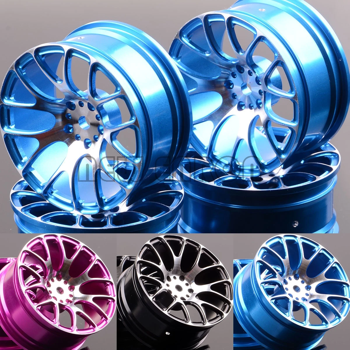 Новинка 4 шт. Ободы ступицы колеса ENRON из алюминиевого сплава 7Y для RC 1/10 On-Road Drift Sakura