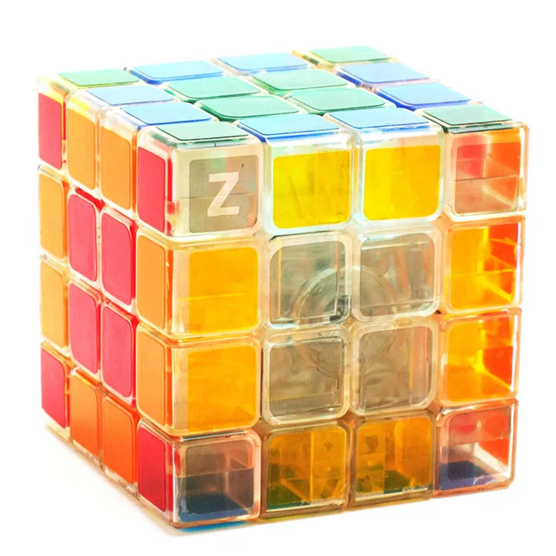 Z cube прозрачный головоломка магический куб cube 4x4x4 развивающая игрушка или хороший подарок для детей
