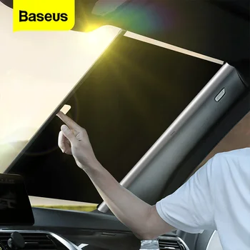 

Baseus Retractable Car Sunshade Windshield Sun Shade Protector Windscreen Sun Blind Visor Cover Auto Front Car Window Protection