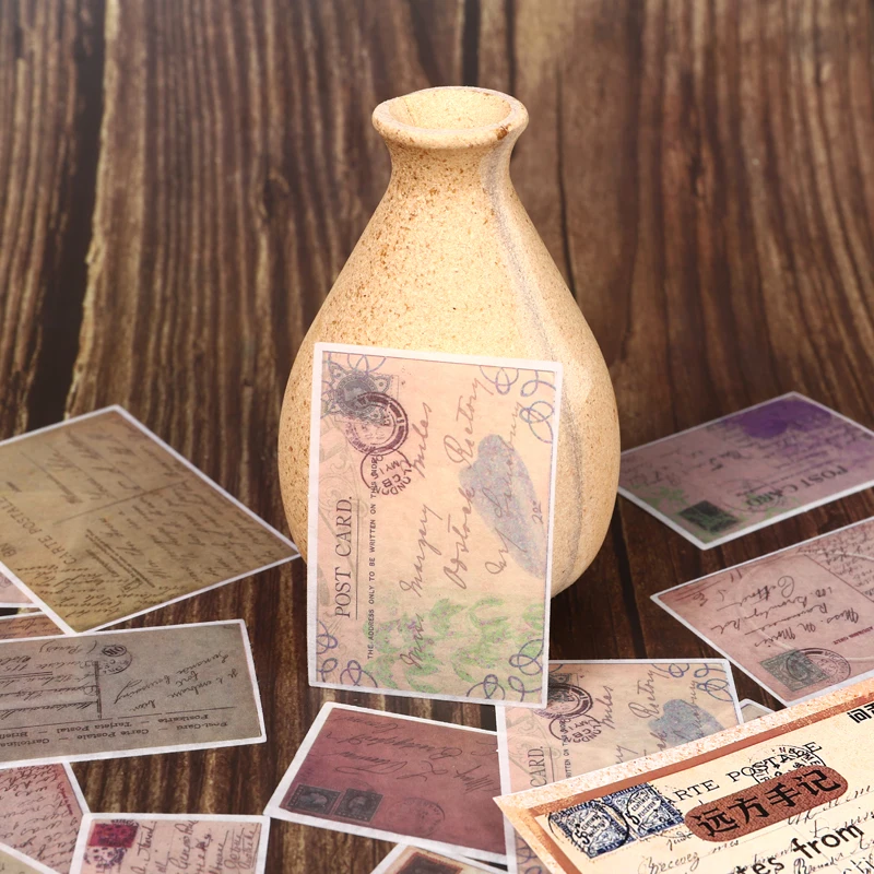 Decorative Stickers 60PCS/bag DIY vintage washi note