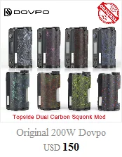 Dovpo M VV II 280 Вт Box Mod Мощность Двойной 18650 батареи и 3-светодиодный индикатор, испаритель vape Mod vs перетащите 2/ijoy shogun