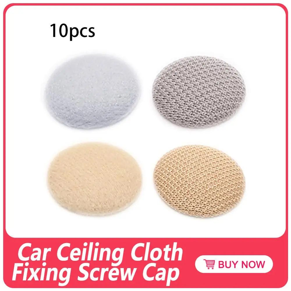 10pcs Car Interior Ceiling Cloth Fixing Screw Cap Roof Repair Modification Nylon Fabric Buckle