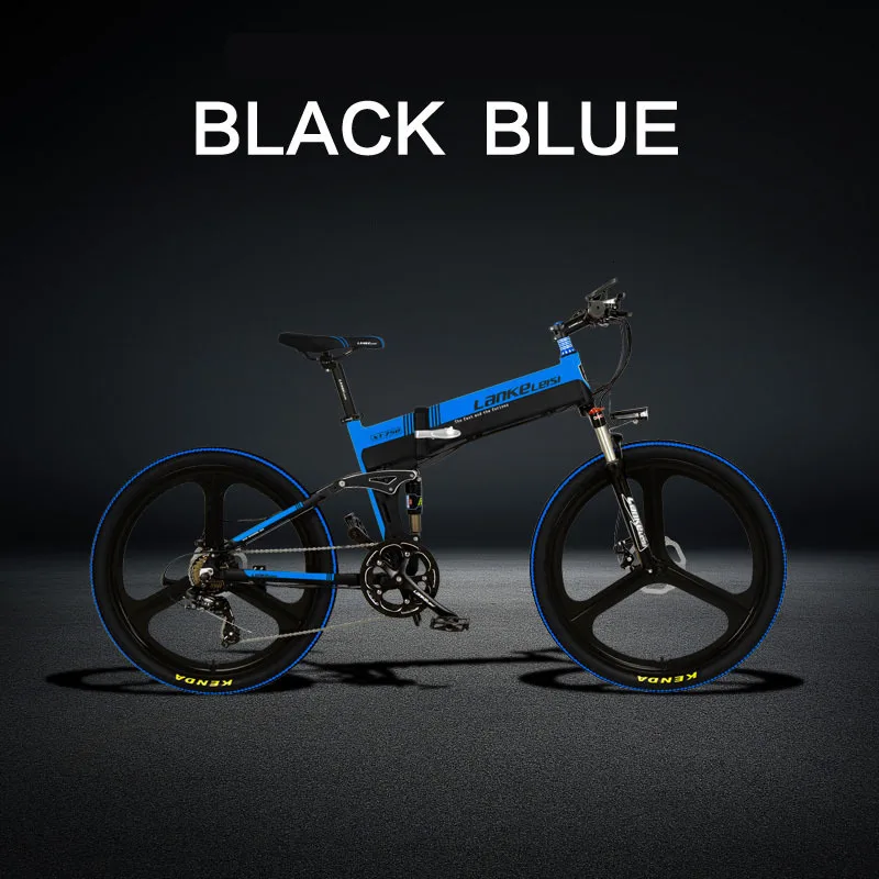 Two Wheel Electric Scooter Electric Bicycle 26 Inch 240W 48V Folding Electric Mountain Electric Bike With Removable Battery