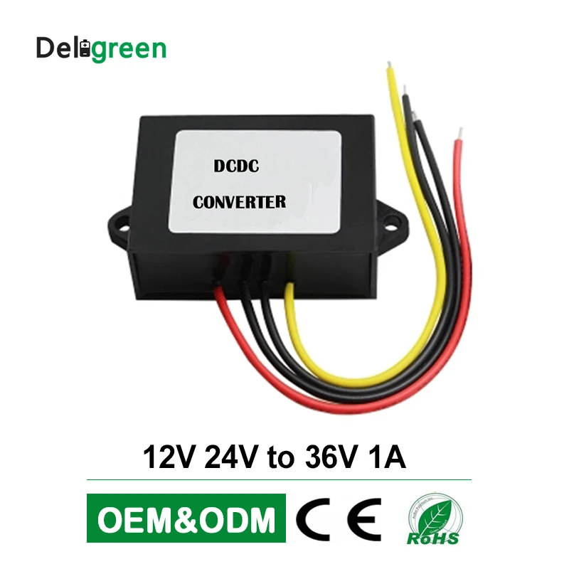 

12V 24V to 36V 1A DC DC Converter Regulator Car Step up Reducer Buck converter power supply