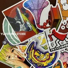 50pcs free shipping laptop Graffiti Stickers For Notebook Motor Skateboard Computer Mobile Phone Cartoon Toy Styling DIY Decal