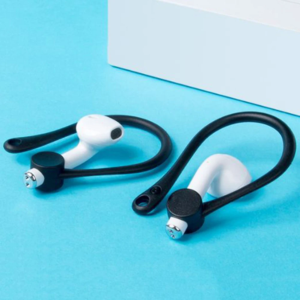 Защитный чехол с крючком для наушников Airpods защита от потери беспроводная связь
