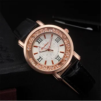 

Classic Hot Luxury Business Unisex Women Ladies Leather Analog Quartz Analog Wrist Watch Gifts For Women