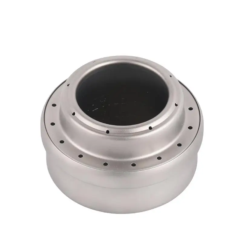 Pure titanium stove MeterMall Открытый Кемпинг плита светильник Вес Portale Piece плита для пикника на открытом воздухе - Цвет: Pure titanium stove