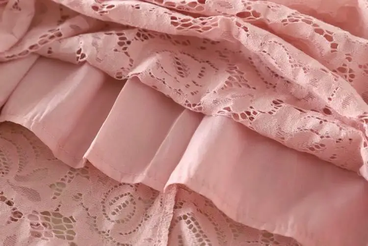 Летние вечерние платья для подиума, Vestido, женское сексуальное кружевное платье с круглым вырезом и коротким рукавом, новое модное платье до середины икры