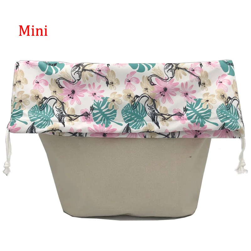 Mini Size 15 Шнурок водонепроницаемое покрытие подкладка шнура внутренний карман для классического мини Obag вставки с внутренним для O сумки - Цвет: Mini Size 15