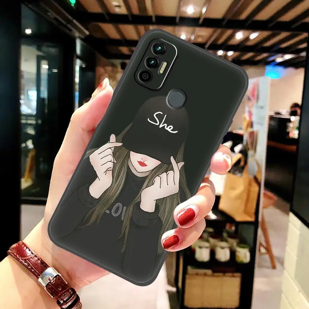 Anti-knock Dirt-resistant Phone Case For Tecno Spark 7/Spark7T Original anime Fashion Gift New Arrival arm pouch for phone