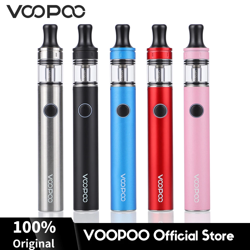 

VOOPOO FINIC 16 AIO Pen Kit 850mAh Built-In Battery 2ml Tank with YC-R1/C Atomizer Core Coils w/ GENE. Chip E Cigarette Vape Kit