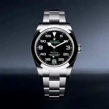 

Rolex- Datelog Series Ladies Men's Automatic Mechanical Watch Stainless Steel Waterproof Casual Watch Gift 1646 Orders