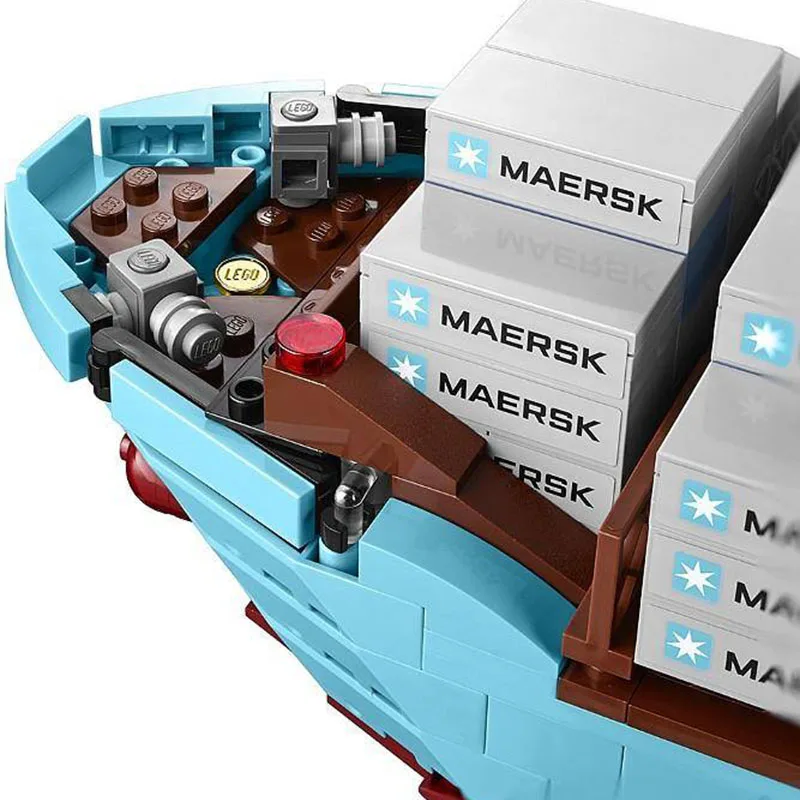 22002 Creator Expert Maersk Line Triple E Freighter грузовой корабль модель строительные блоки