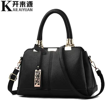 

100% Genuine leather Women handbags 2019 New tide female bag Crossbody Bag shaped sweet lady Shoulder Handbag