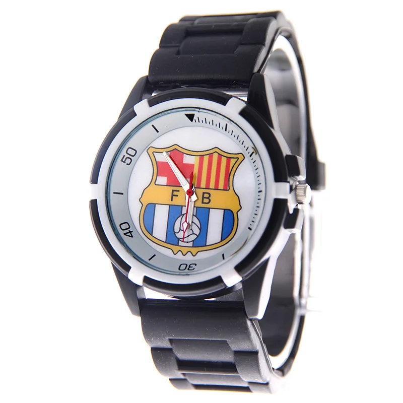 Football Club Supplies Men Watch Waterproof Silicone Women Watches Children Watches Sport Men Watch Clock Montre Homme