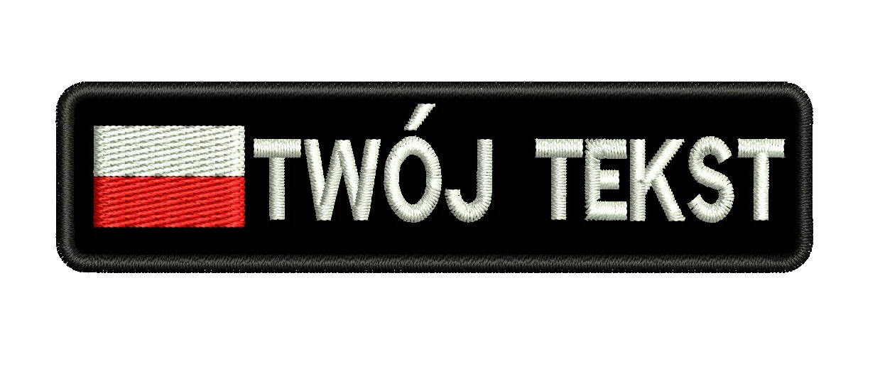 thumbnail image 1 of Parches de nombre personalizados Parche de nombre personalizado bordado para ropa, uniforme, camisa de trabajo, sombrero Parche de nombre moral con respaldo de gancho, 1 of 5