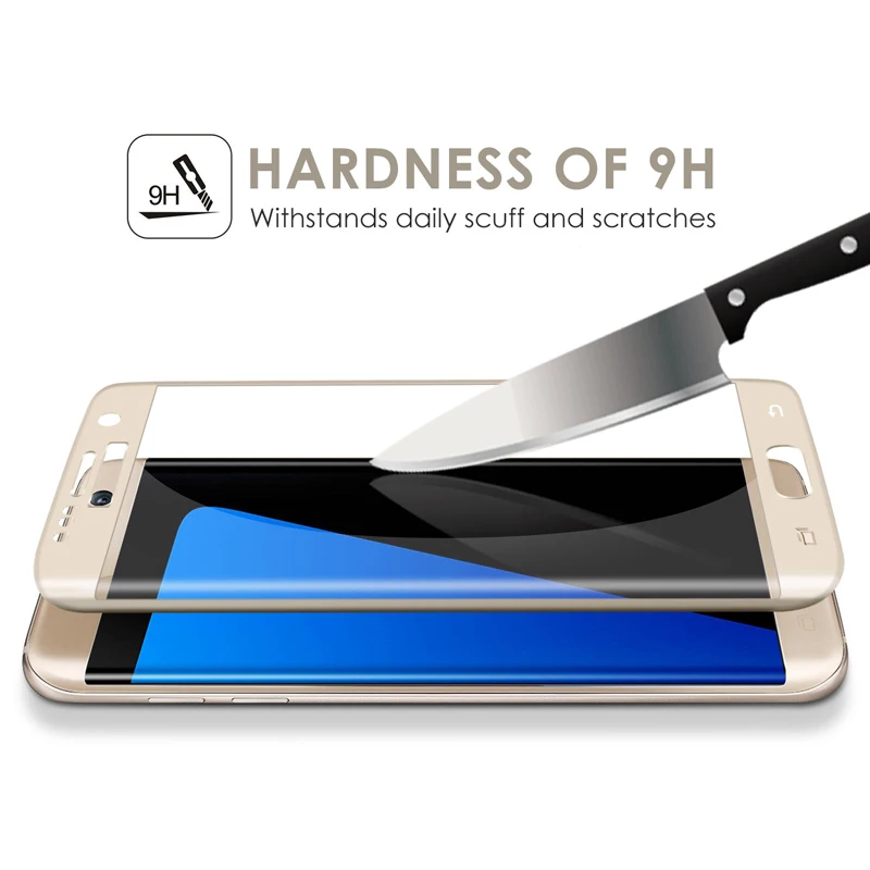 Защитное стекло S7 Edge для Samsung S6 Plus защита экрана 3D изогнутая Galaxy S 6 7 7S 6S защитная