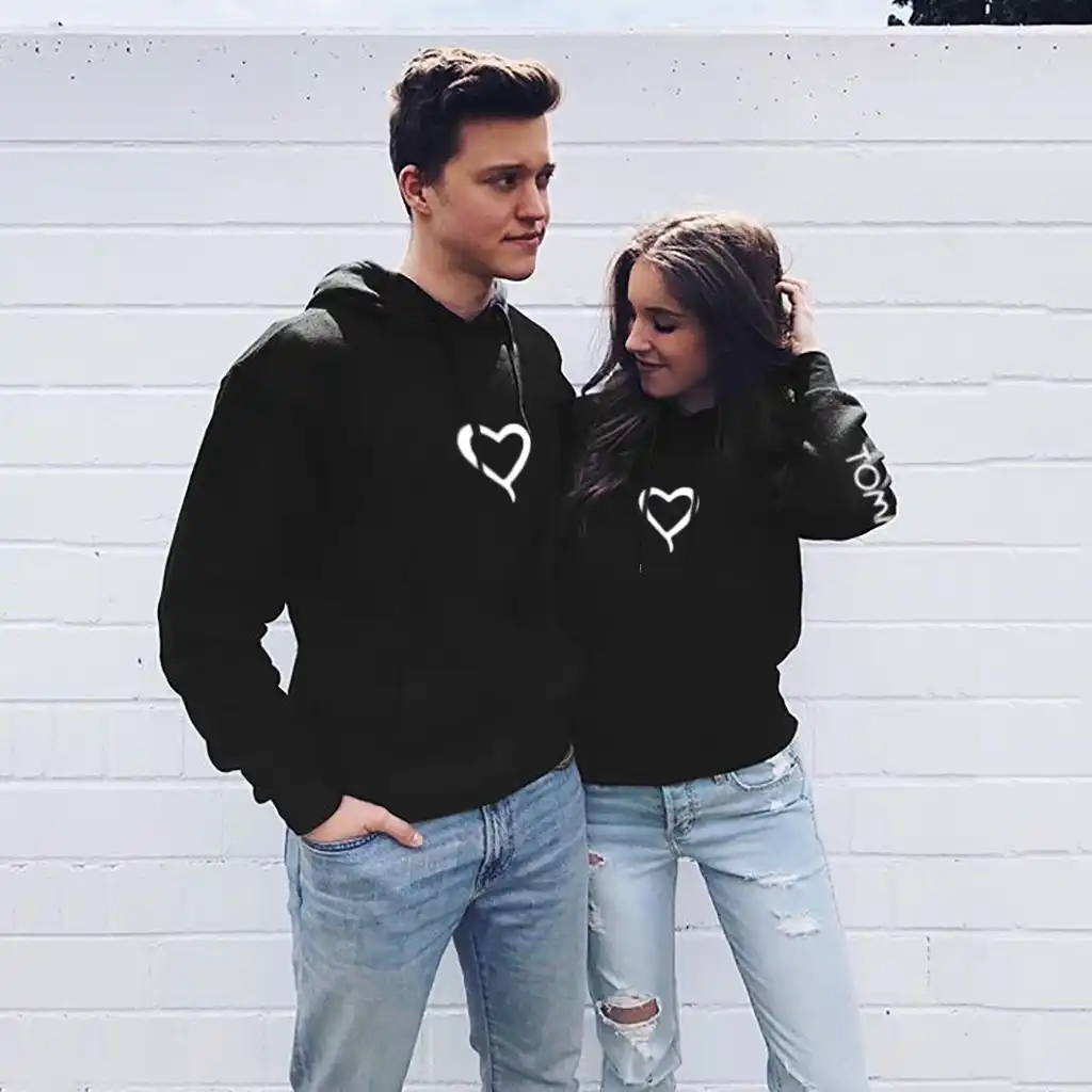 couple pullover hoodies