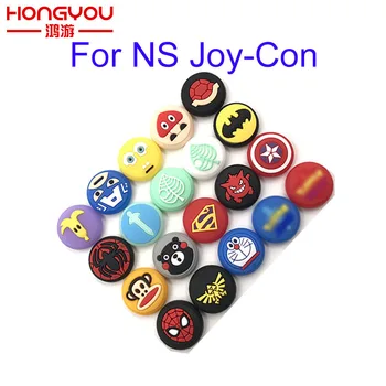 

20Pc For NS Switch Lite Joy-Con Controller Gamepad Thumbstick Case Animal Crossing Tree Leaf Thumb Stick Grip Cap Joystick Cover