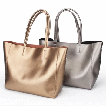 

2020 new-style leather handbag simple fashion large-capacity mother bag handbag shoulder bag woman