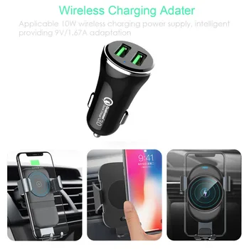 

Car Charger 3.0 Technology 36W 2-Port AFC/FCP QC3.0 Car Charger USB TO USB-C 3A cable for Huawei/Galaxy/LG/Pixel