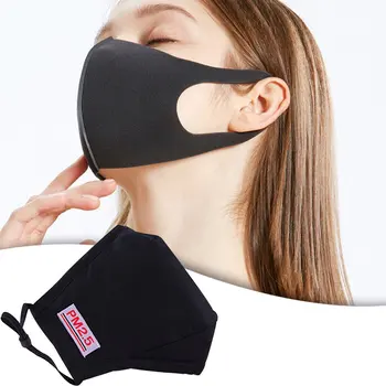 

2020 Washable Breathable Mask Cotton Fashion Safety Masks Anti Smog Pm2.5 Masks Dust-Proof Autumn And Winter Mask