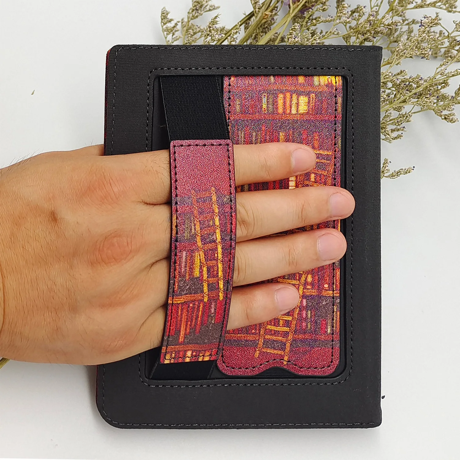pocketbook touch hd lux lux suporte caso com sono mais alça de mão magnética capa