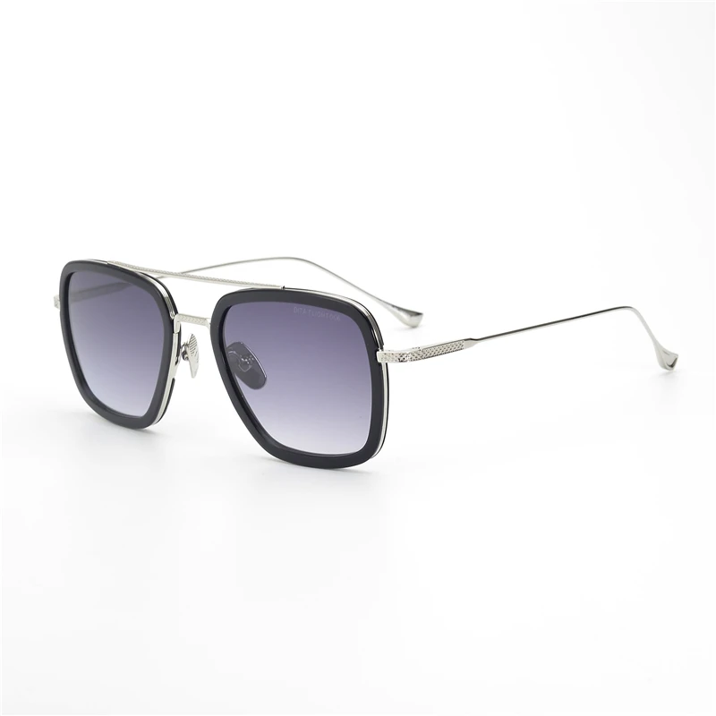 

Flight006 Square Iron Man Tony Stark Sunglasses Flight 006 Style Robert Downey Sun Glasses Anti-Blue Light Gafas de sol