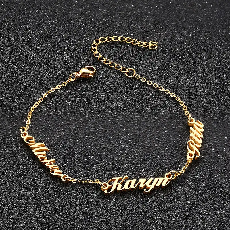 Gold Stainless Steel Handmade Link Chain for Making Girl Women Necklace Bracelet