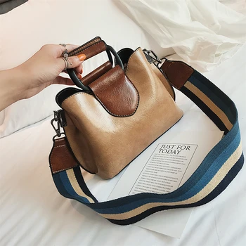 

Pu Leather Luxury Handbags Women Bags Designer Panelled Handbag Shoulder Bag New Fashion Large Capacity Women Crossbody Bag