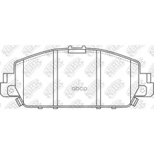 Колодки Тормозные Дисковые NiBK арт. PN28005