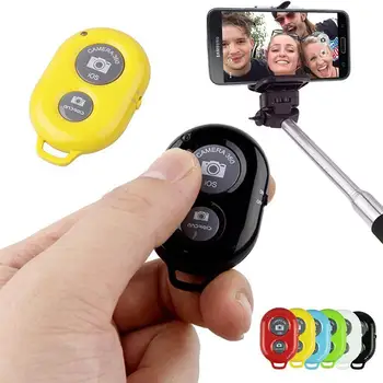 

Wireless Bluetooth Shutter remote control Phone Self Timer button camera controller adapter photo control for iPhone Android IOS