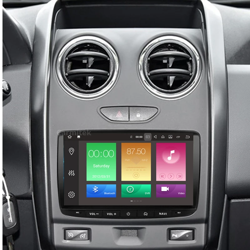 DSP Android стерео автомобильный gps Радио мультимедийный плеер для Dacia Sandero Duster Renault DOKKER Captur Lada Xray Logan магнитофон
