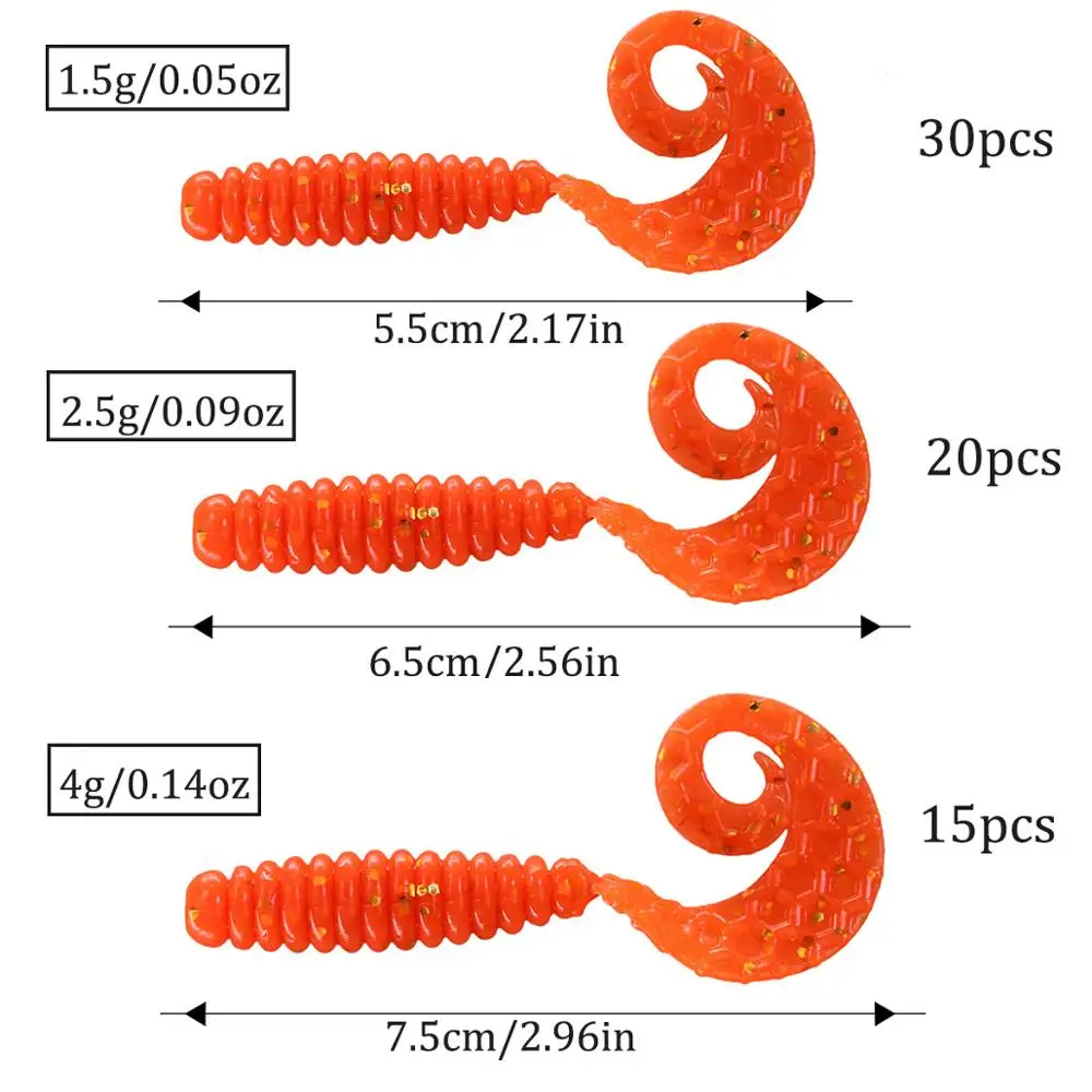 20 / 5.5cm 6.5cm 7.5cm  Ʈ Ȥ ΰ Ǹ Ʈ  ̳    轺 ÿ   Grub Baits
