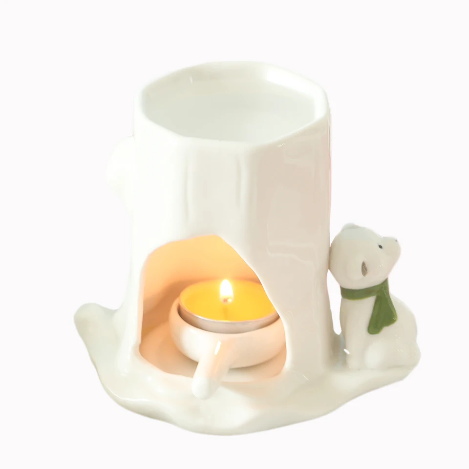 Ceramic Smoke Backflow Decoration Diffuser Essential Oil Ceramic Burner