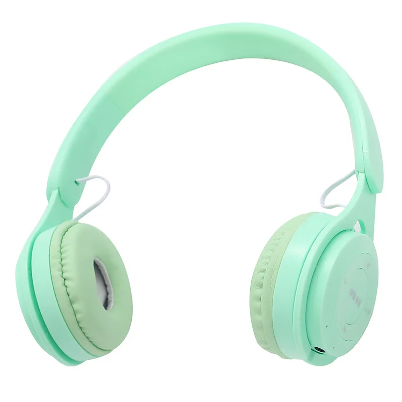 Fones de Ouvido sem Fio Macaron com Microfone para Crianças Novos Capacete Bluetooth Fone Esportes Baixo Estéreo Meninas Música Presente 08 2021 - Image 3