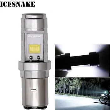 

H6 Led Headlight H6M BA20D Motorcycle Led Headlight 6W High Low Beam BA20D COB Motorbike Headlight Fog Light Bulb Super bright