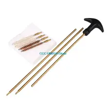 Kit de nettoyage de baril tactique 177 &.22, 4.5/5.5MM, pour fusil, pistolet à air, brosse, nettoyeur de tige, jeu d'outils de chasse