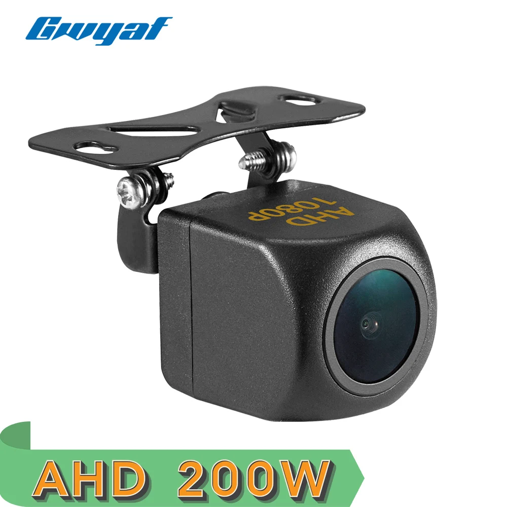Car Vehicle AHD Rear view Reverse Camera 200W 1080P Reversing Camera Universal 4 Glass Lens HD Parking Cam for Car Radio rear camera rear view camera front and rear cameras